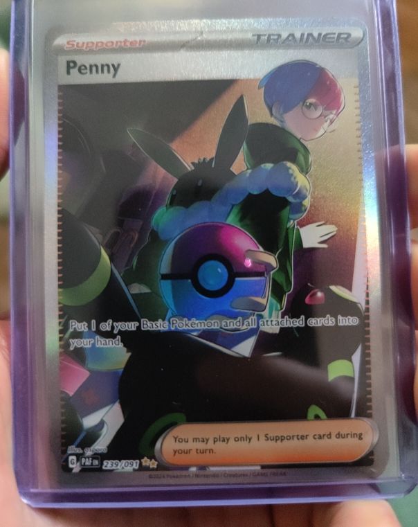 2023 Pokémon Paldean Fates #239 Penny — front