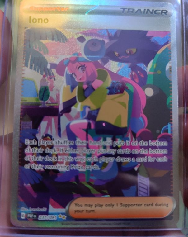 2024 Pokémon Scarlet & Violet: Paldean Fates #237 Iono — front