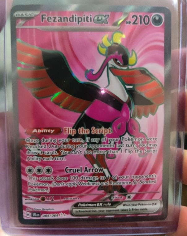 2024 Pokémon #084 Fezandipiti EX — front