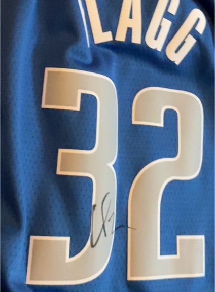 2026 Nike Dallas Mavericks #32 Cooper Flagg Signed Jersey — front