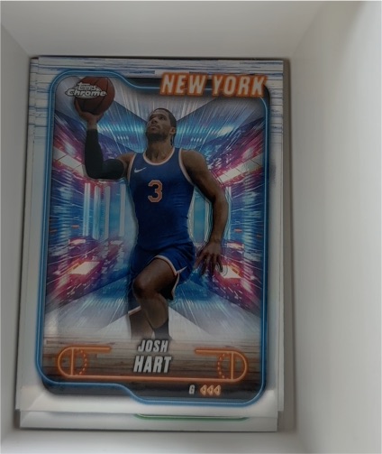 2024-25 Topps Chrome #71 Josh Hart — front