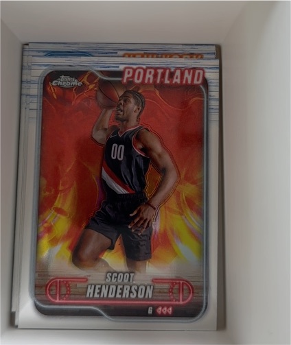 2024-25 Topps Chrome #24 Scoot Henderson — front