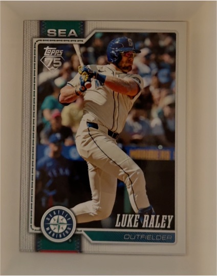 2026 Topps Series 1 #142 Luke Raley — front