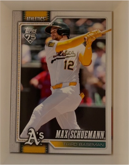 2026 Topps #225 Max Schuemann — front