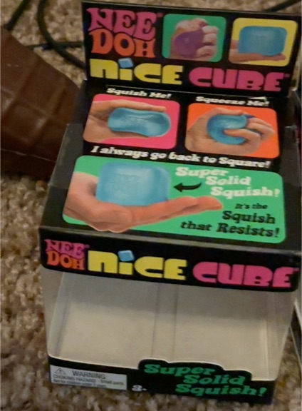 Nee Doh Nice Cube Super Solid Squish — front