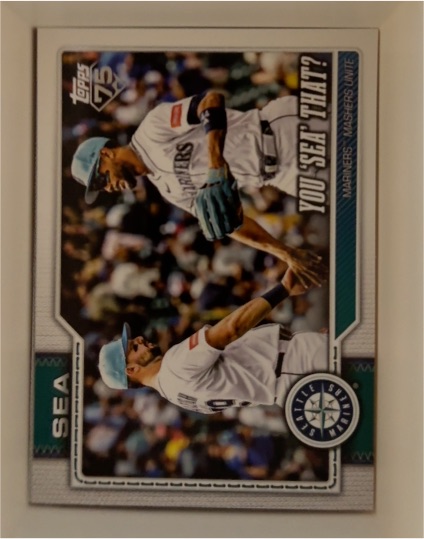 2026 Topps Series 1 #168 You 'Sea' That? (Rodríguez/Raleigh) Seattle Mariners — front