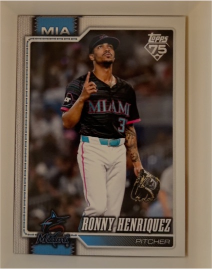 2026 Topps Series 1 #290 Ronny Henriquez — front