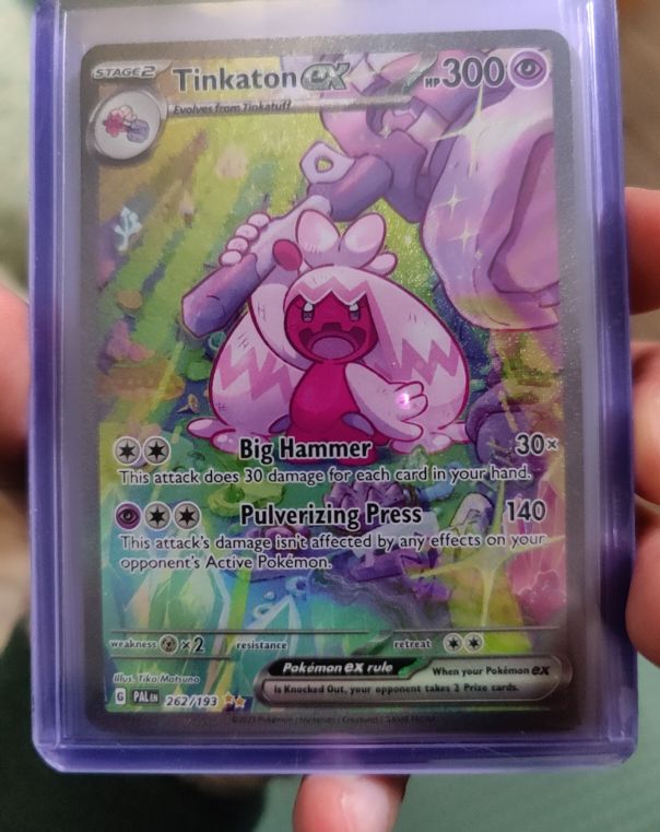 2023 Pokémon #262 Tinkaton ex — front
