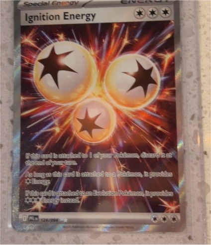 2024 Pokémon Me02 Phantasmal Flames #124 Ignition Energy — front