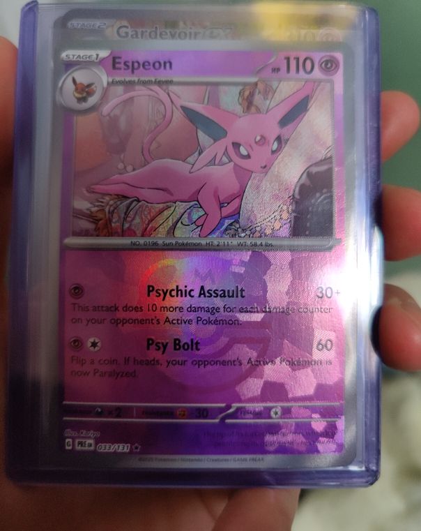 2022 Pokémon SV: Prismatic Evolutions #33 Espeon — front