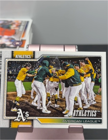 2026 Topps Series 1 #304 Athletics Oakland Athletics — front