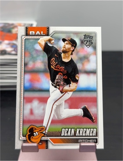 2026 Topps #19 Dean Kremer — front