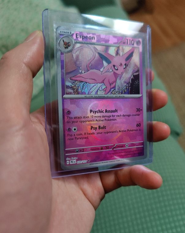 2016 Pokémon #33 Espeon — front