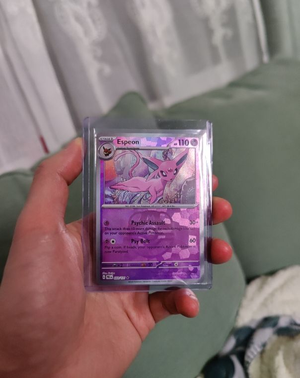 2017 Pokémon Sun & Moon Prismatic Evolutions #033 Espeon — front