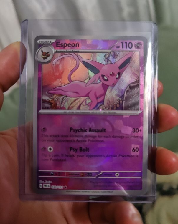 2016 Pokémon TCG Prismatic Evolutions #33 Espeon — front
