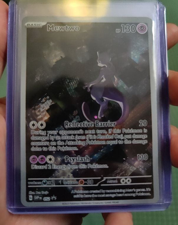 2023 Pokémon SV Black Star Promo #052 Mewtwo — front