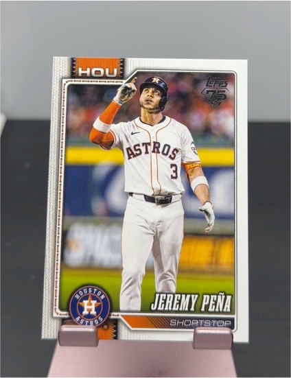 2026 Topps Series 1 #307 Jeremy Peña — front