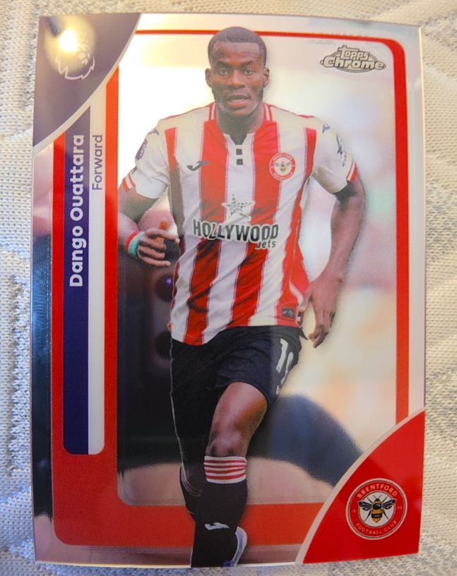 2026 Topps Chrome Premier League #35 Dango Ouattara — front
