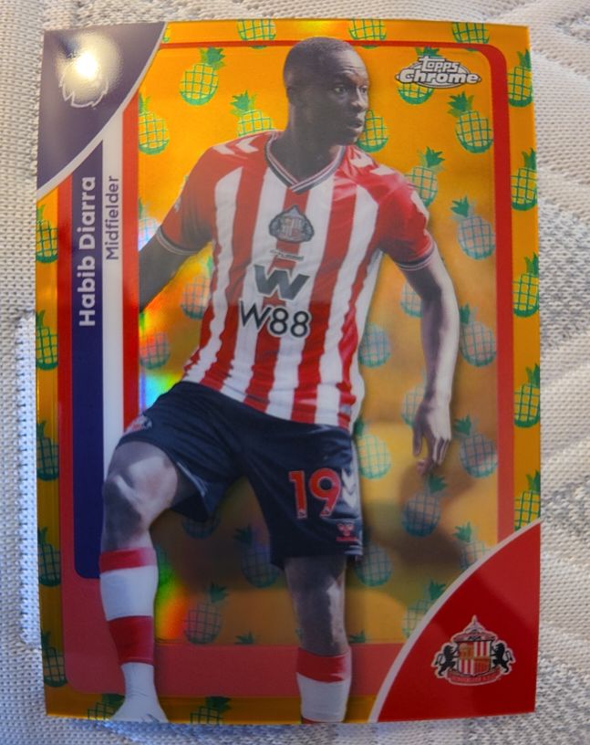 2026 Topps Chrome Premier League #164 Habib Diarra — front