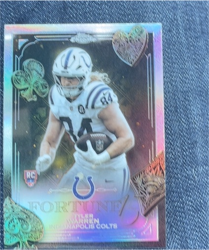 2025 Topps Chrome Fortune 15 #F15-30 Tyler Warren — front