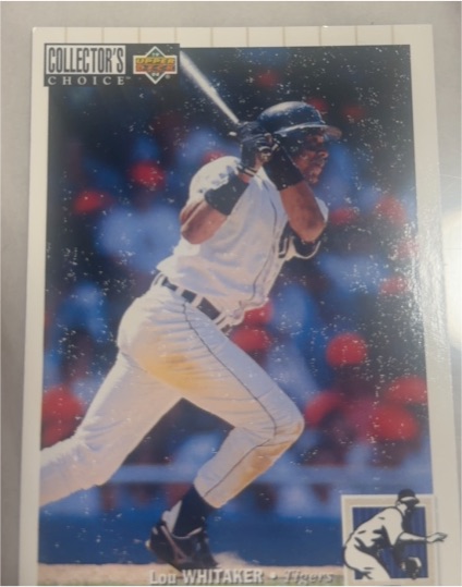 1994 Upper Deck Collector's Choice #291 Lou Whitaker — front