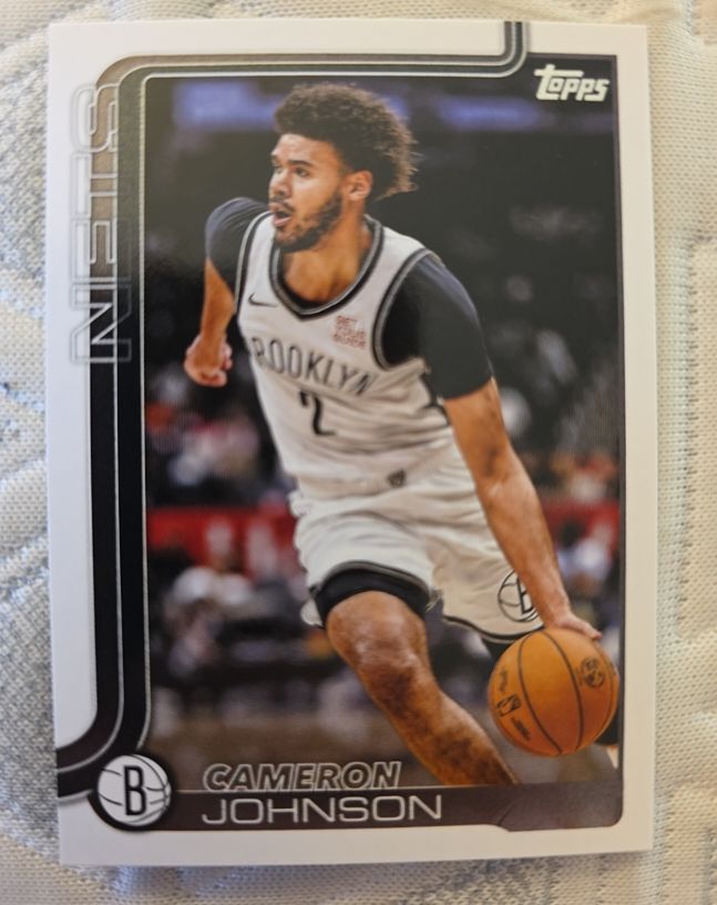 2025-26 Topps #13 Cameron Johnson — front