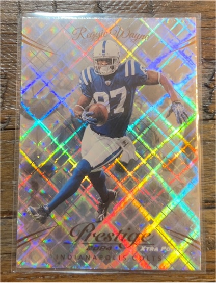 2024 Panini Prestige #133 Reggie Wayne Xtra Points Diamond — front