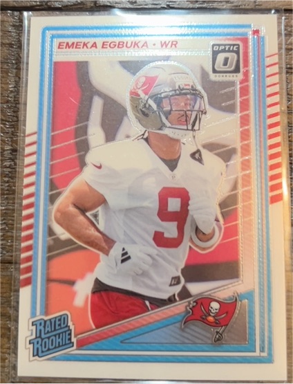 2025 Panini Donruss Optic #265 Emeka Egbuka — front