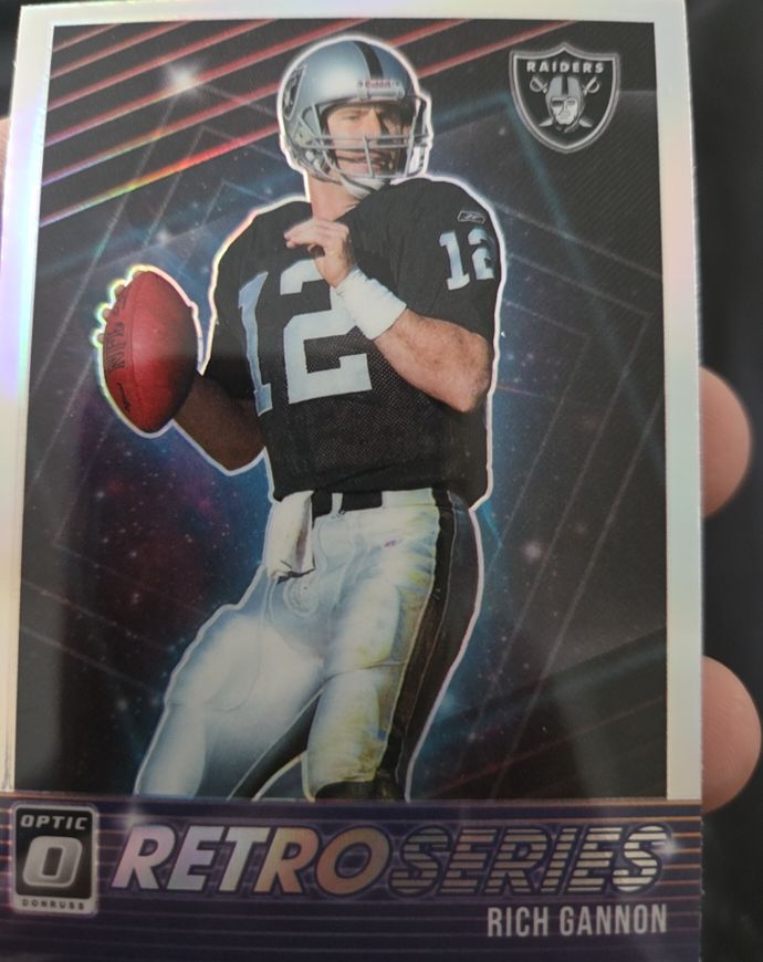 2021 Donruss Optic Retro Series #RS-RG Rich Gannon — front