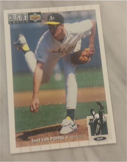 1994 Upper Deck Collector's Choice #279 Todd Van Poppel — front