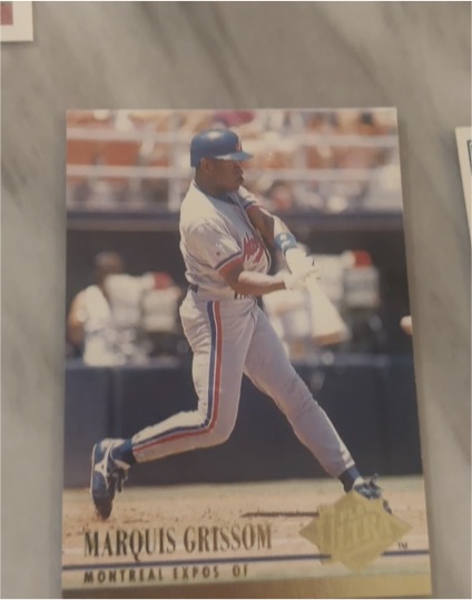 1994 Fleer Ultra #228 Marquis Grissom — front