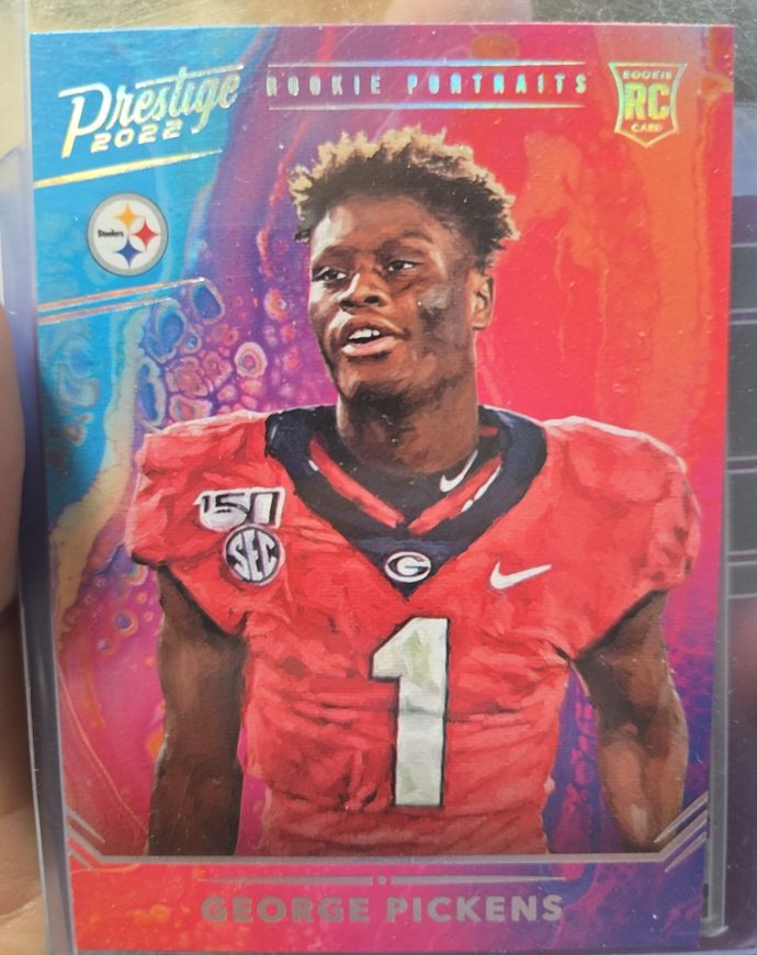 2022 Panini Donruss #323 George Pickens — front