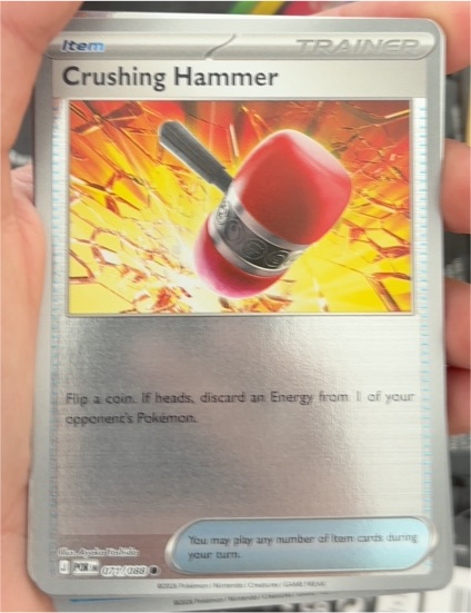 2026 Pokémon Perfect Order ME03 #071 Crushing Hammer — front