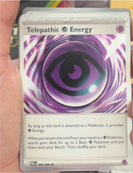 2023 Pokémon Perfect Order #088 Telepathic Psychic Energy — front
