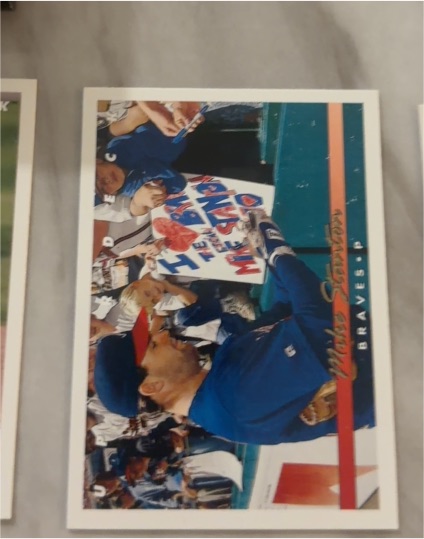 1993 Upper Deck #90 Mike Stanton — front