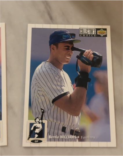 1994 Upper Deck Collector's Choice #298 Bernie Williams — front