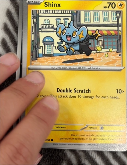 2026 Pokémon Perfect Order #26 Shinx — front
