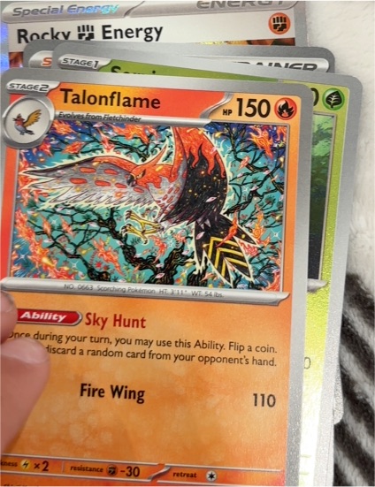 2023 Pokémon Perfect Order #014 Talonflame — front