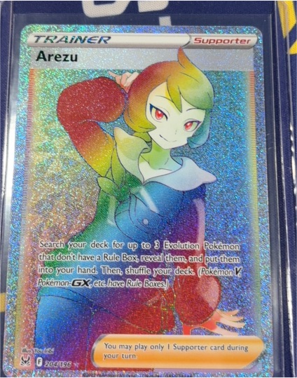 2022 Pokémon TCG Lost Origin #204 Arezu — front