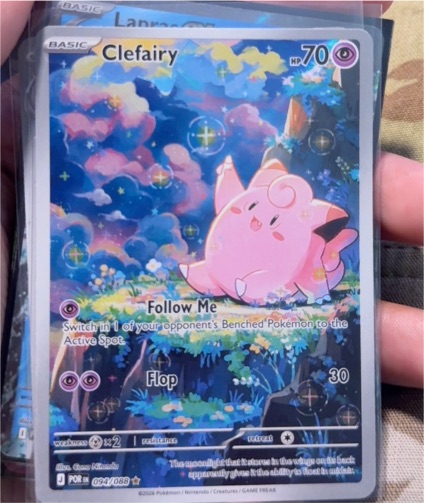2023 Pokémon Perfect Order #094 Clefairy — front