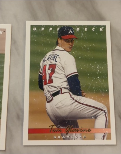 1993 Upper Deck #75 Tom Glavine — front