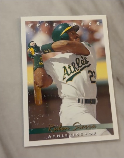 1993 Upper Deck #145 Ruben Sierra — front