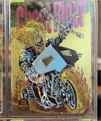 1994 Fleer Marvel Universe Power Blast #3 Ghost Rider — front