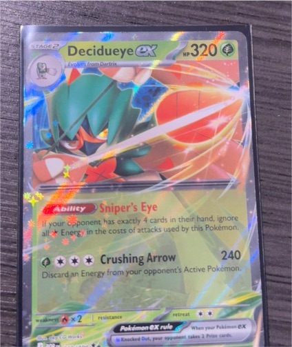 2022 Pokémon TCG Perfect Order #012 Decidueye ex — front