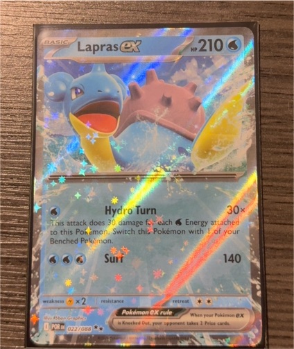 2006 Pokémon ME Perfect Order #022 Lapras EX — front
