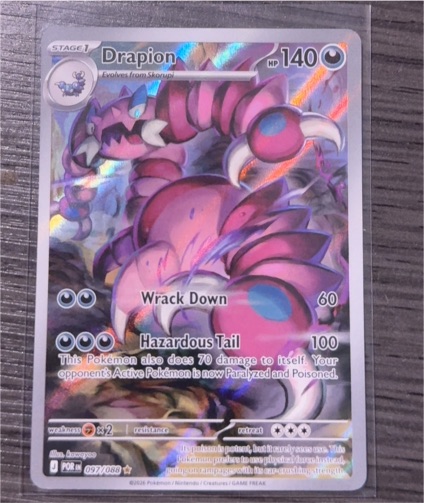 2026 Pokémon Drapion #97/088 — front