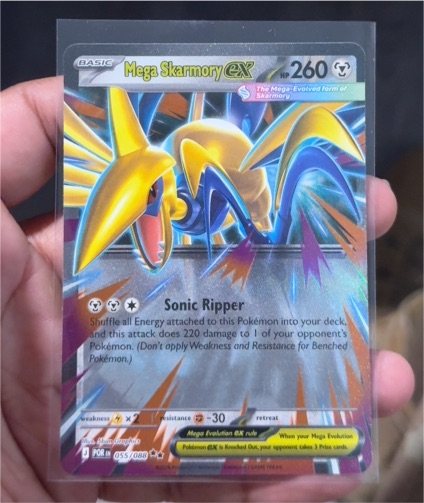 2026 Pokémon Perfect Order #055 Mega Skarmory EX — front