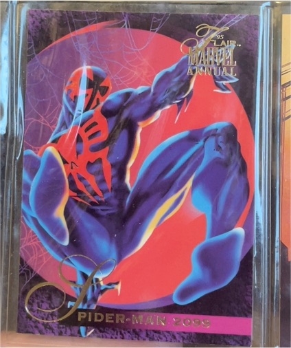 1995 Flair Marvel Annual #96 Spider-Man 2099 — front