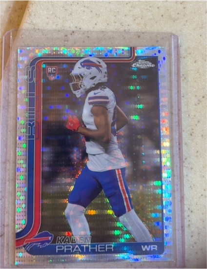 2025 Topps Chrome #394 Kaden Prather — front