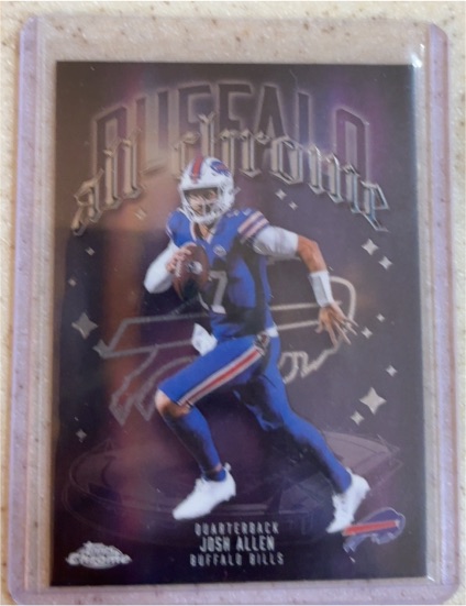 2025 Topps Chrome #ACT-2 Josh Allen — front